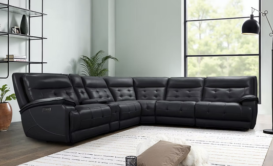 S8900 Starlight Black Power Reclining Sectional