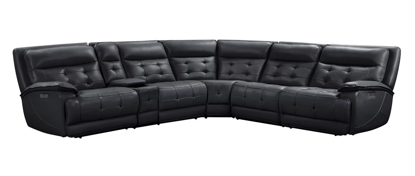S8900 Starlight Black Power Reclining Sectional