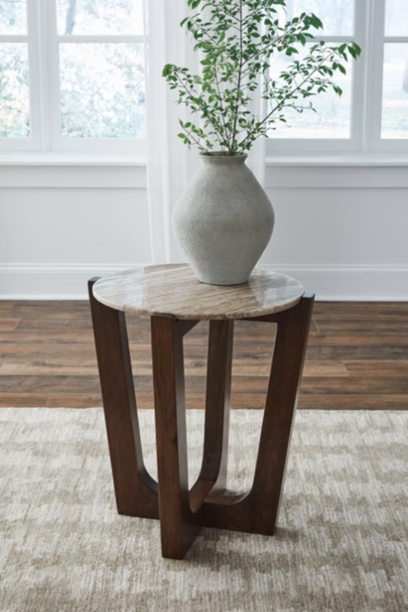Ashley T667-6 Tanidore Round End Table