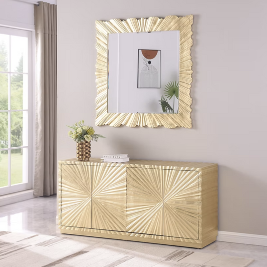 A-C09 Helios Gold Leaf Console