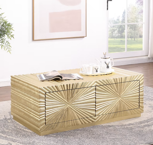 A-CT06 Helios Gold Coffee Table