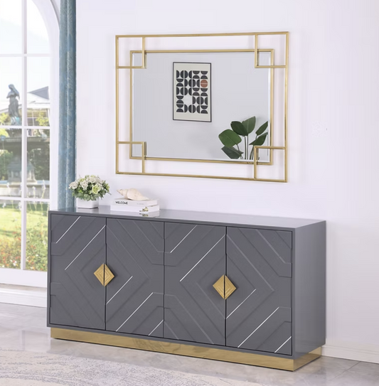 A-C12 Paros Grey Console Table