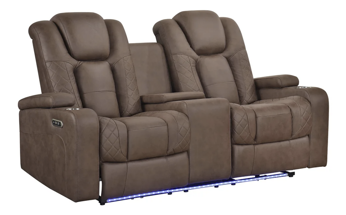 S9304 Ashley Brown Power Reclining Sofa Set