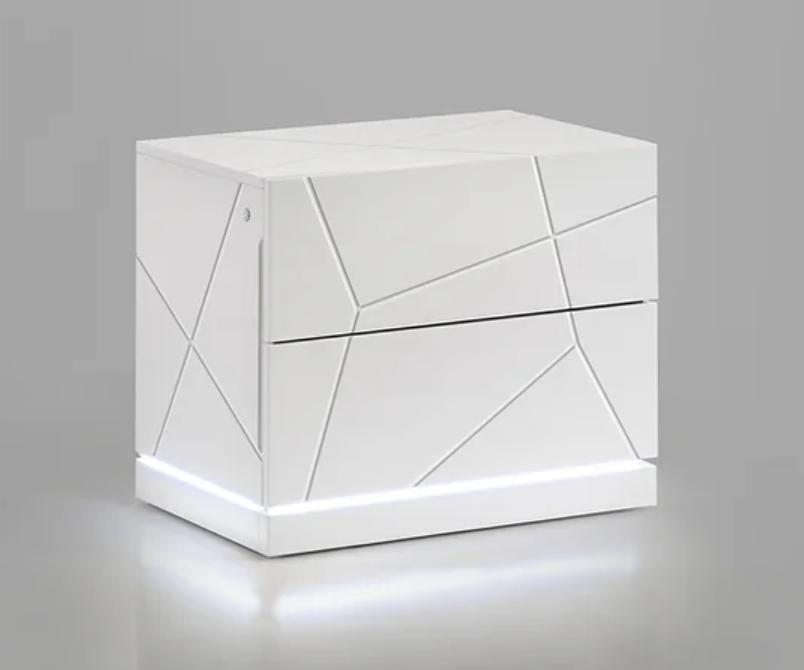 5pcs or 4pcs B85 Lana White Bedroom Set