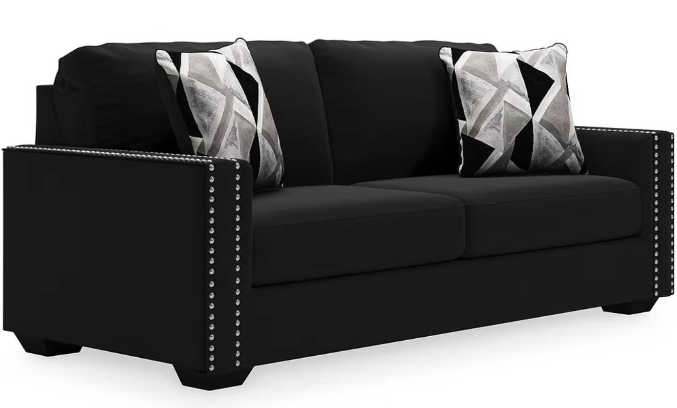 Ashley 12206 Gleston Black Sofa & Loveseat
