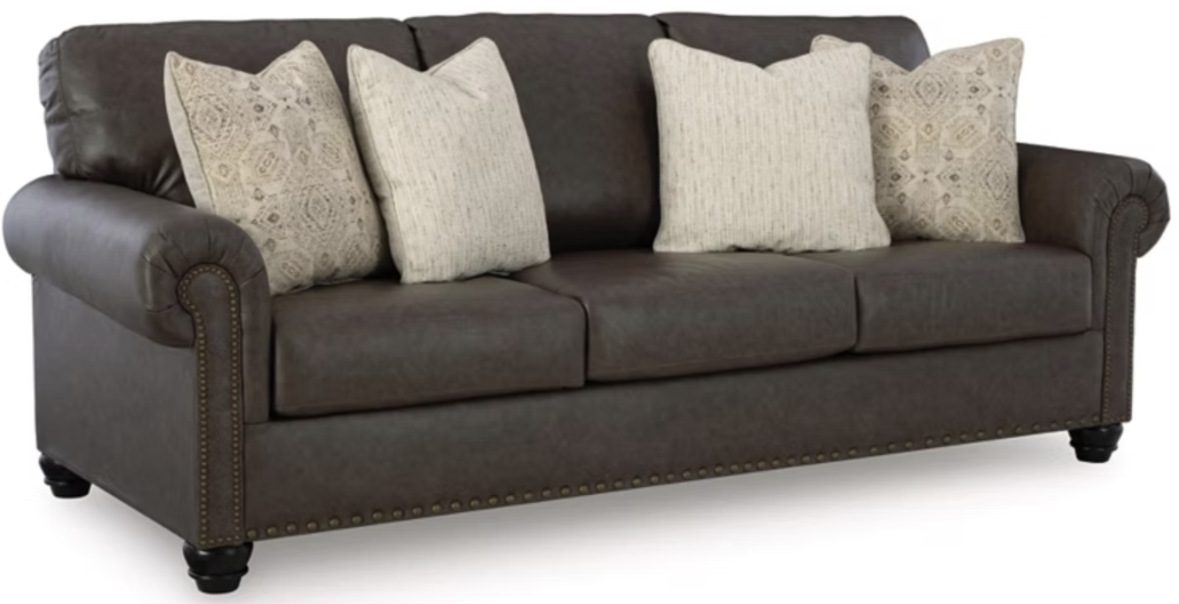 Ashley 55503 Roxmere Brown Sofa & Loveseat