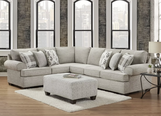 S6650 Ronstadt Light Grey Sectional