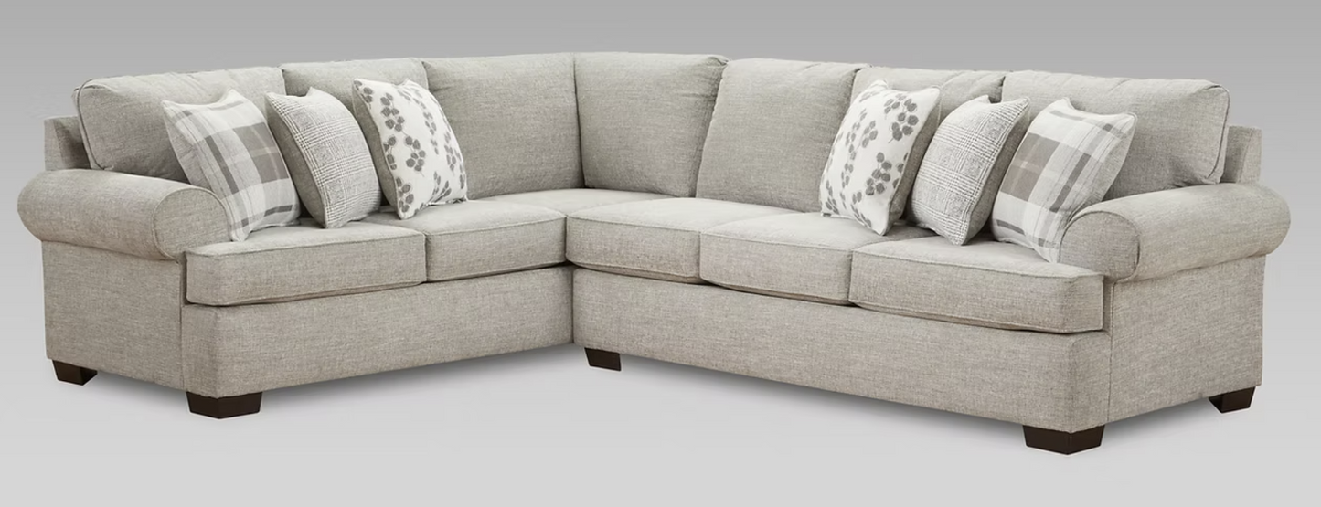 S6650 Ronstadt Light Grey Sectional