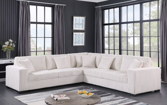 S861 Comfy II Cream Oversized Sectional