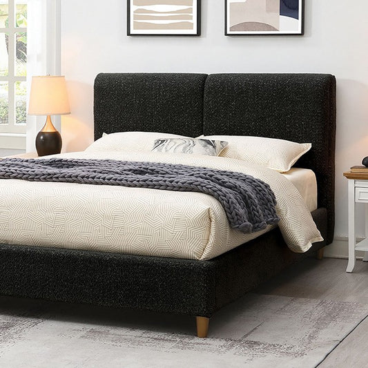 Stavern Black Platform Bed