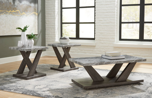 Ashley T400-13 Bensonale Occasional Table Set