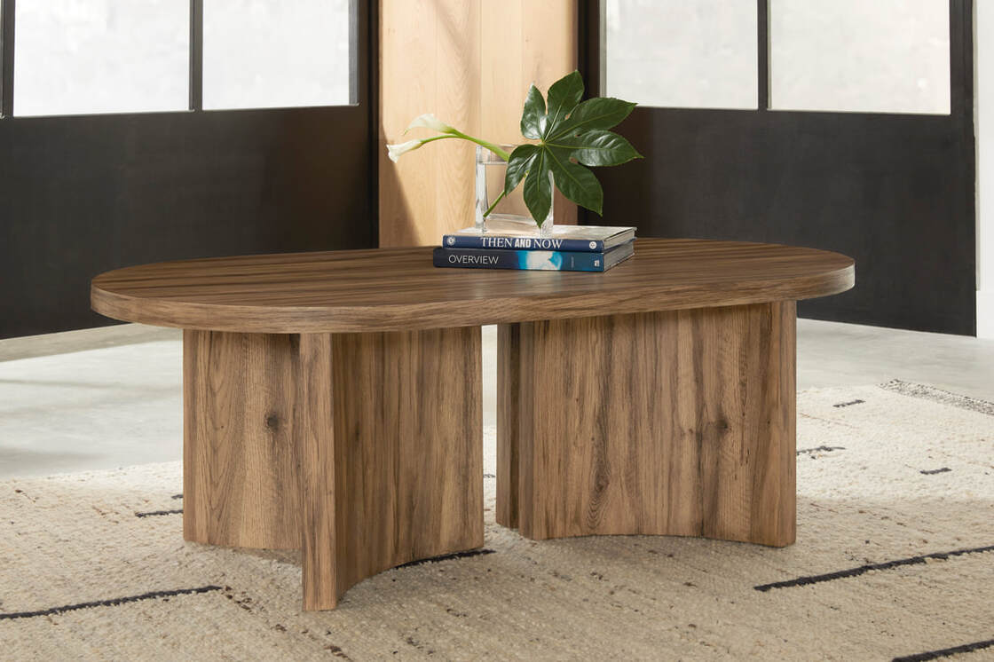 T683 Warm Brown Occasional Table Set