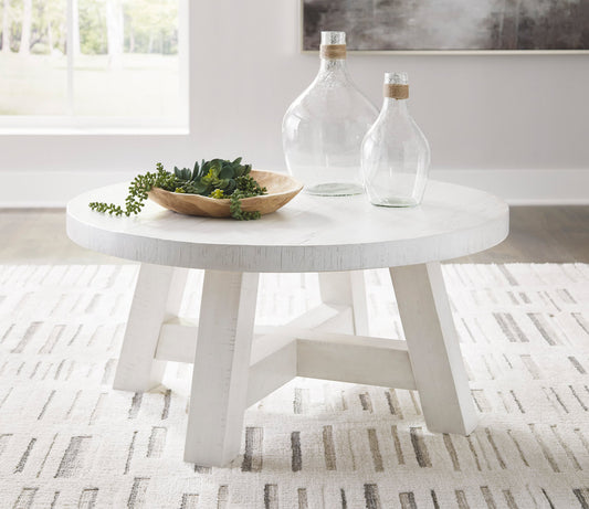 T727-8 Off-white Cocktail Table
