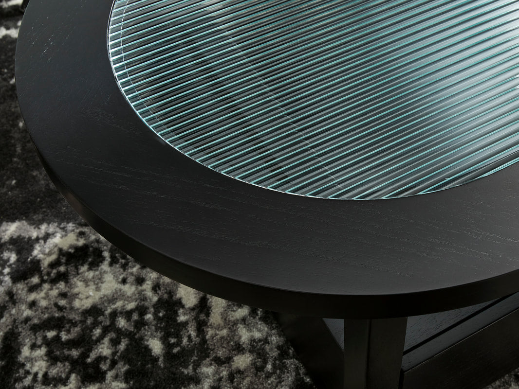 T786-0 Black Cocktail Table
