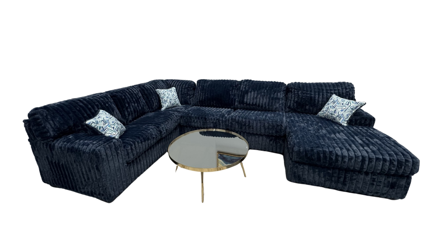 S319 Austin Blue Sectional
