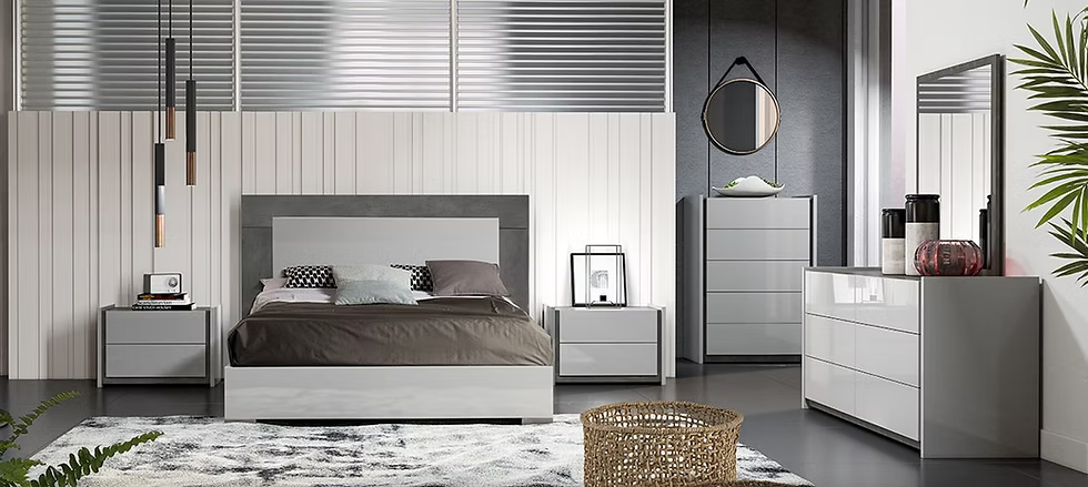 5pcs or 4pcs Valentina Italian Bedroom Set