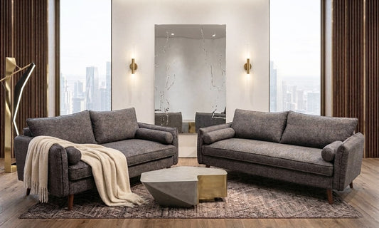 Vanti Grey - 2PC Living Room Set