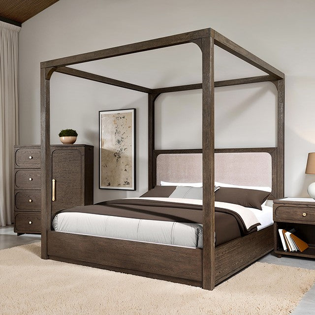 FM74020DW-CP Vellara Canopy Bed Frame