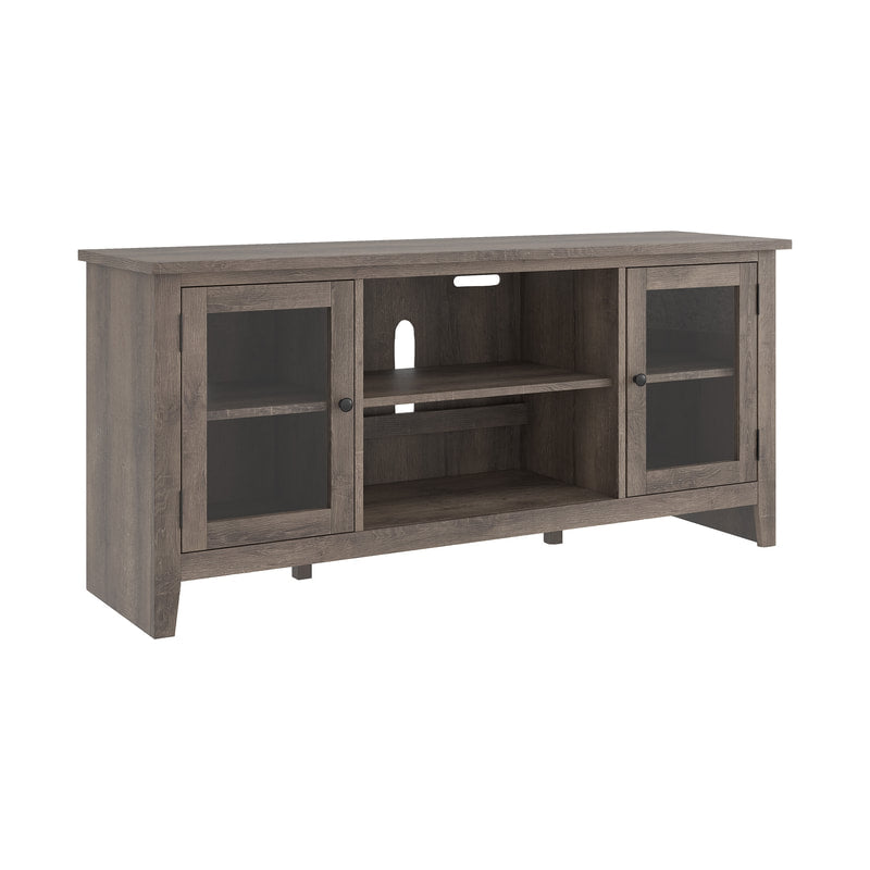 W275-68 Large Gray TV Stand  60"L