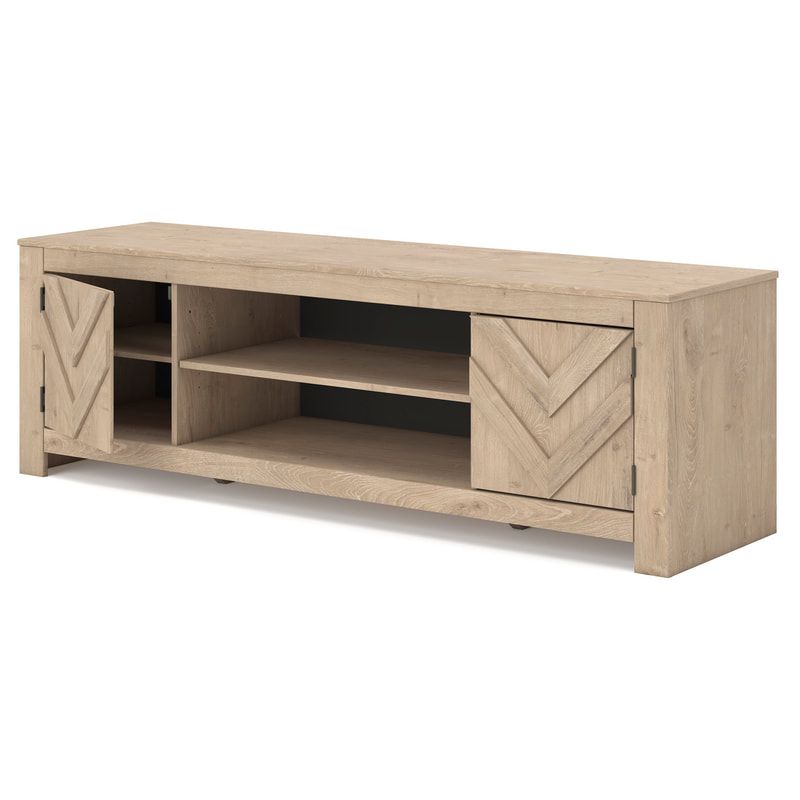 W3787-68 Tan TV Stand