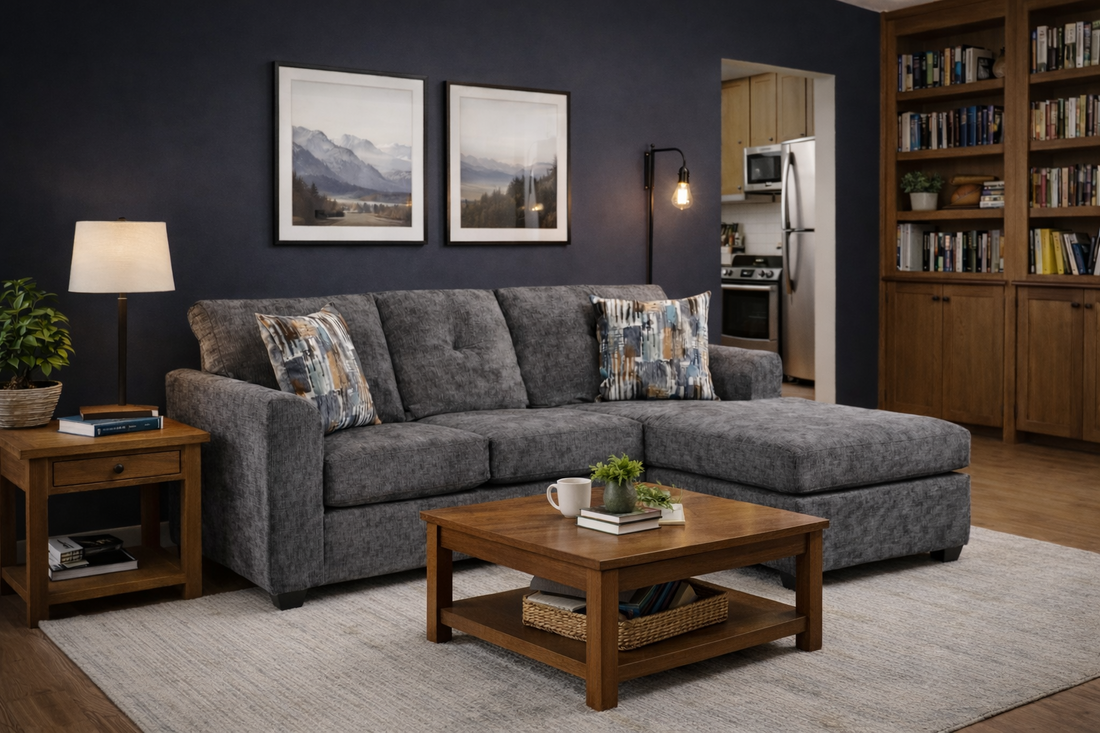 Washington 3006 Gray Sectional
