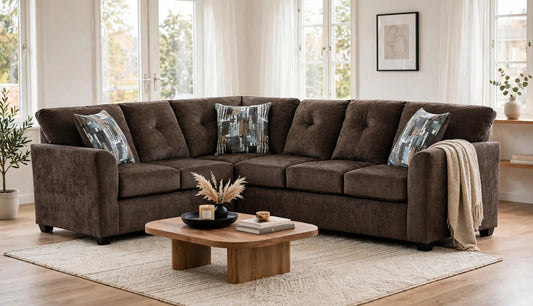 Washington 3007 Chocolate Sectional