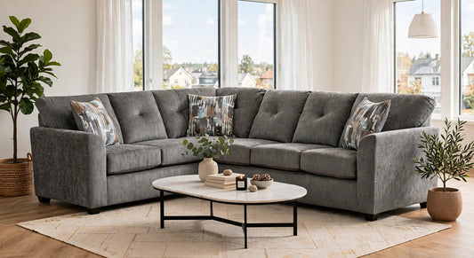 Washington 3007 Gray Sectional