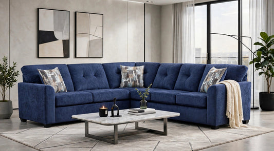 Washington 3007 Navy Sectional