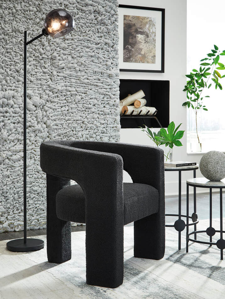 A3000698 Black Accent Chair