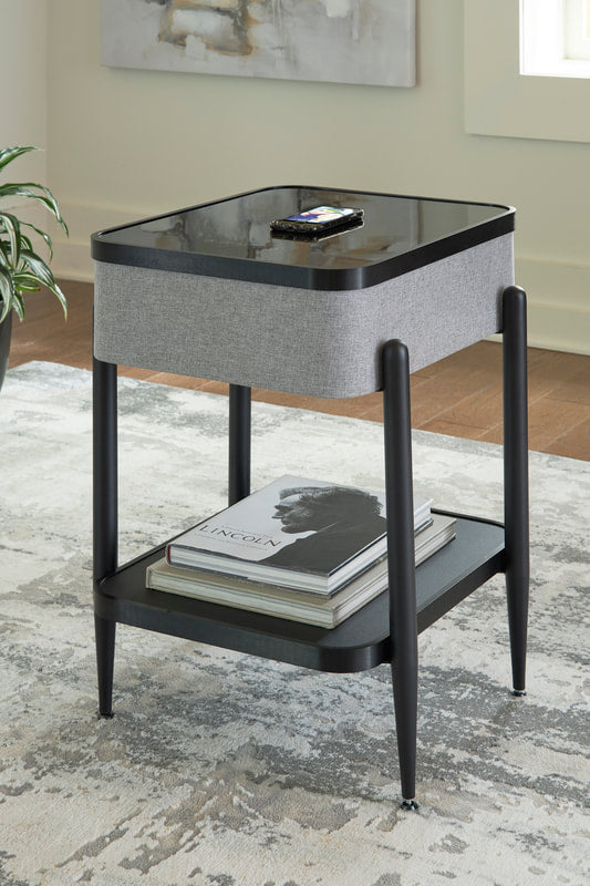 A4000550 Accent Table with Speaker & USB