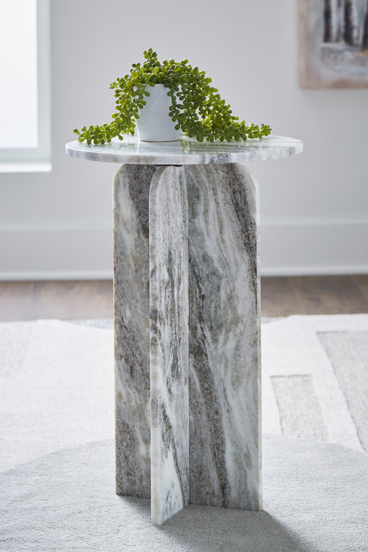 A4000610 Marble Accent Table