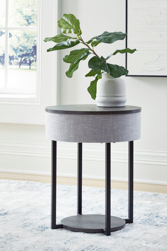 A4000641 Accent Table with Speaker & LED