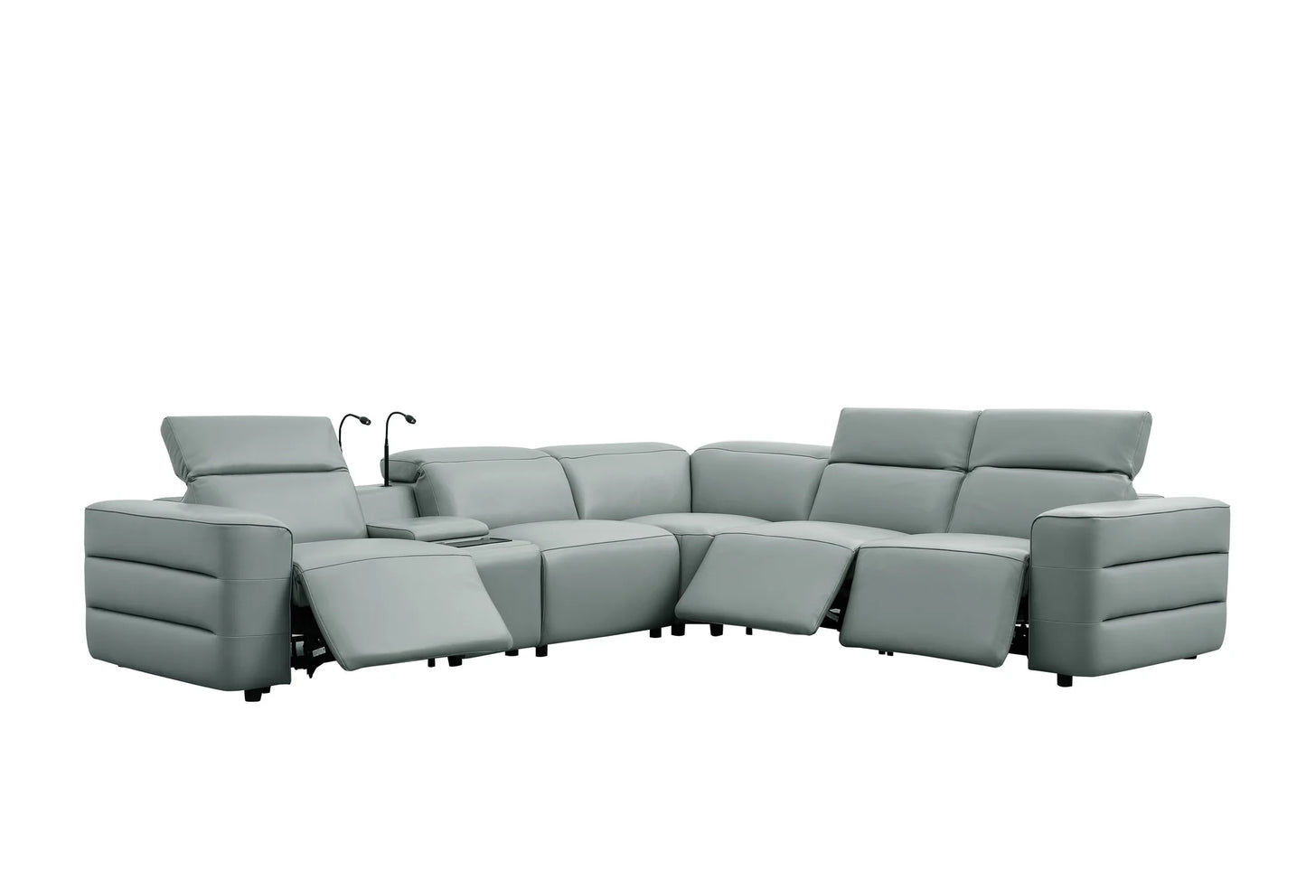 MI-2520 Holly (Grey) 6pcs Reclining Sectional