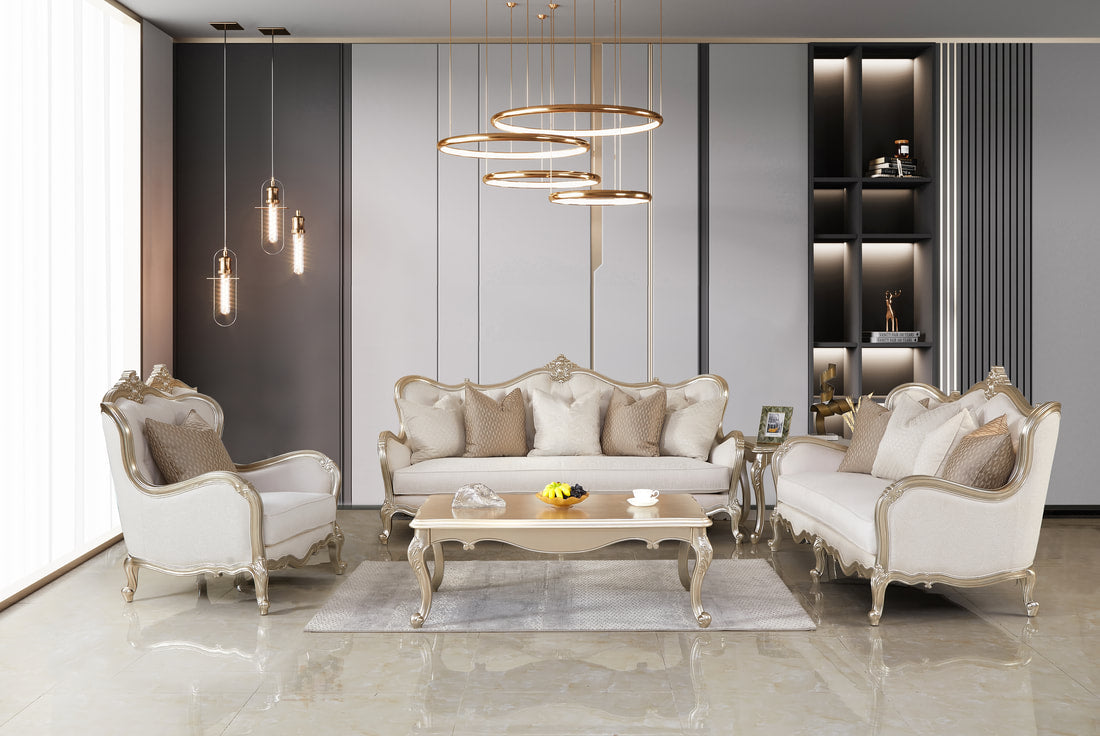 4pcs, 3pcs or 2pcs Anastasia Sofa, Loveseat & Chair
