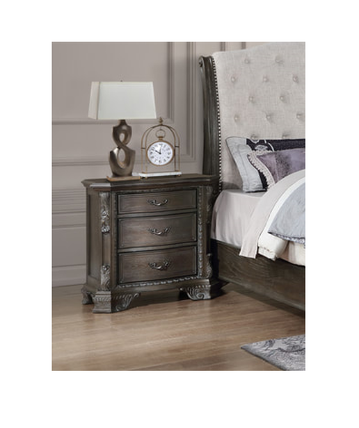 B1000 Dark Brown Nightstand