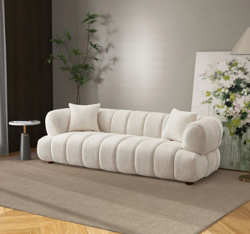 Clerance - Ranger Cream Boucle Sofa