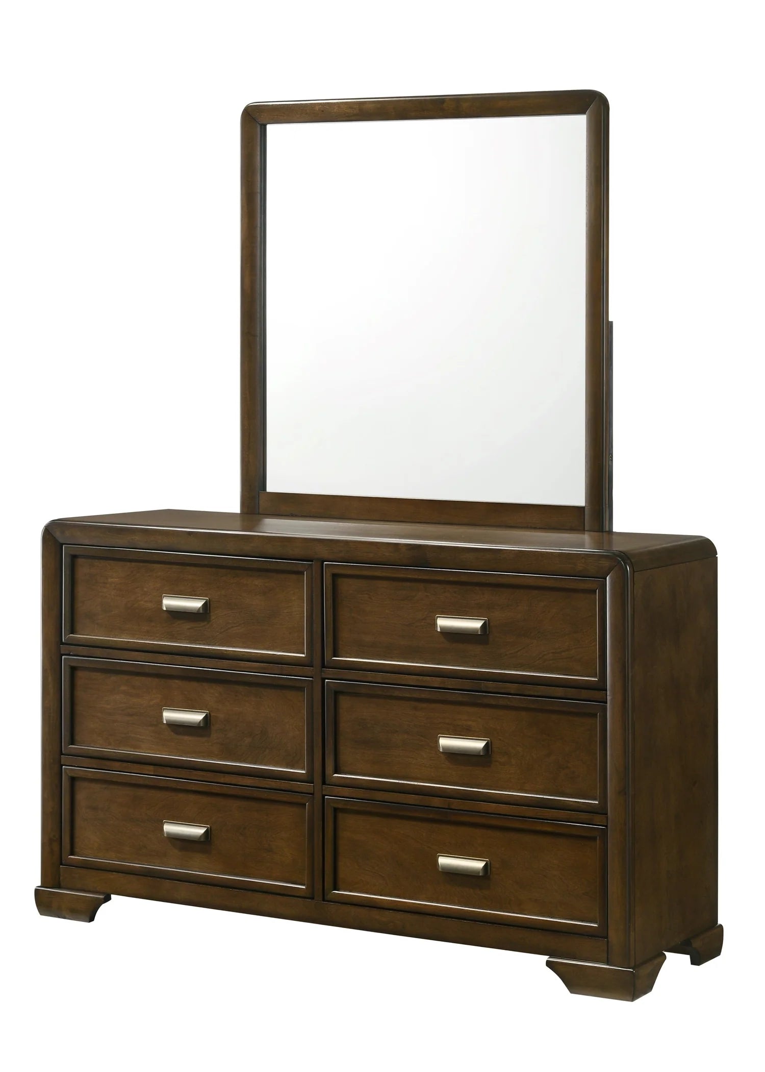 coffield brown upholstered panel bedroom