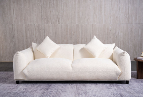 Clerance Marshall Cream Boucle Sofa