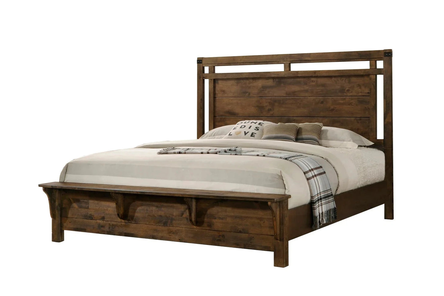 curtis brown panel bedroom set 