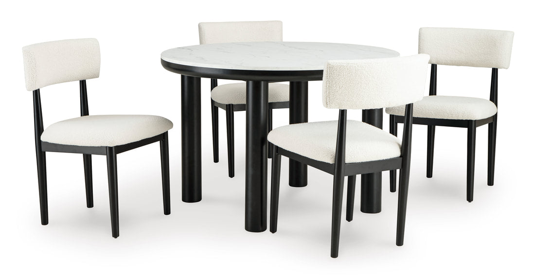 5pcs D429 Ashley Dining Set
