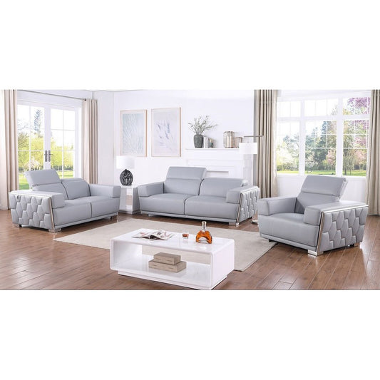 MI-1245 Hexor (LT. Blue) - Sofa