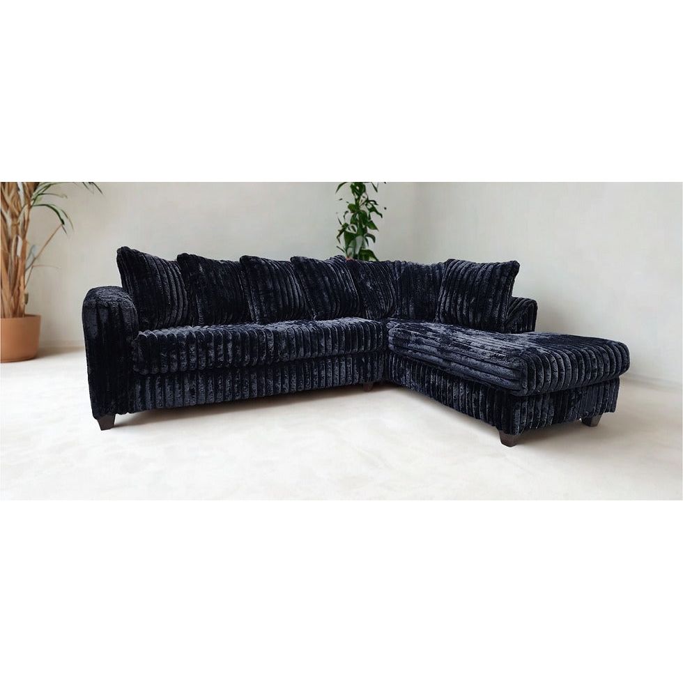 S300 Gia Sectional (Black) - 2pcs Sectional