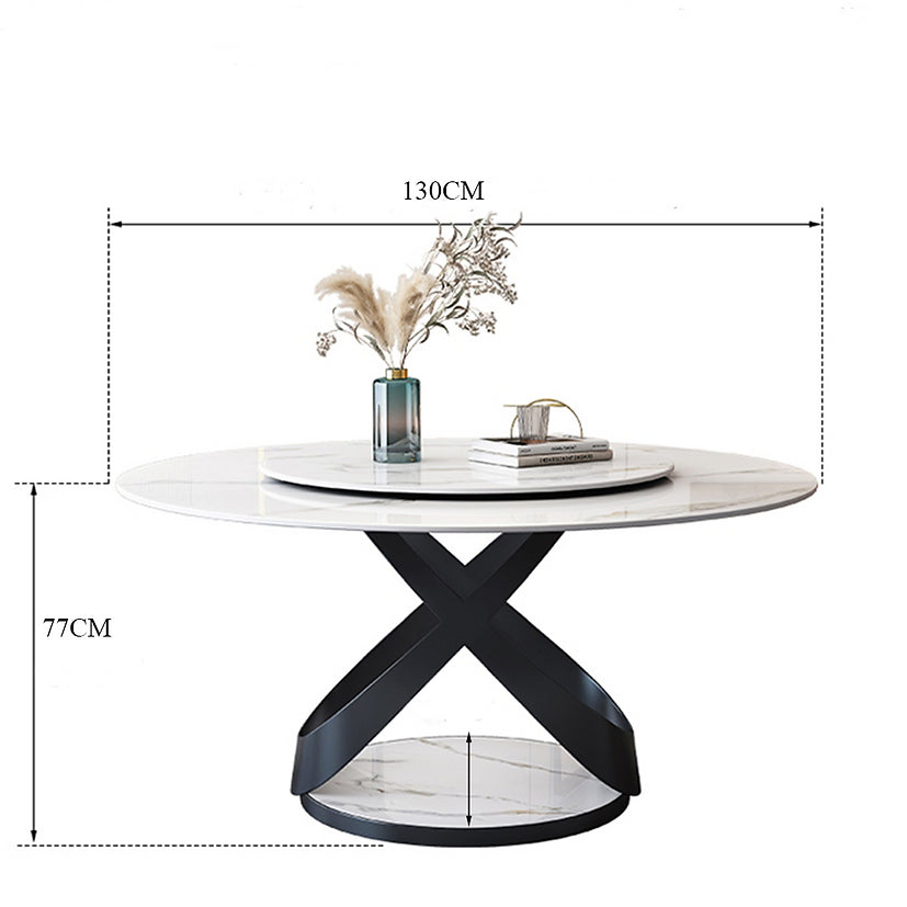 5pcs Brooks Table Sintered Stone Dining set