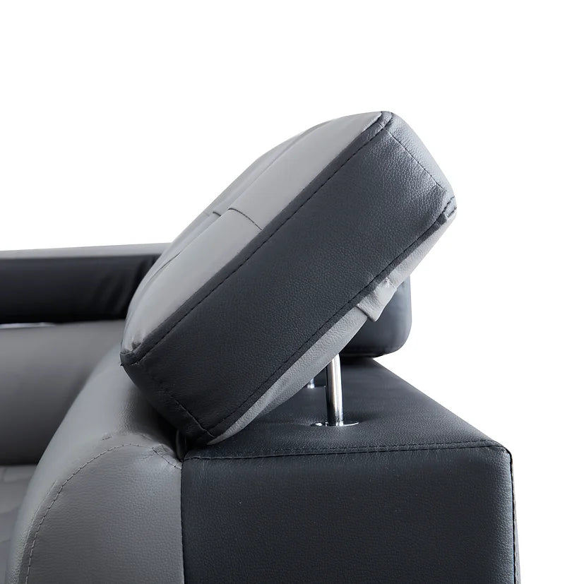 Izzi Two-Tone PU Sectional