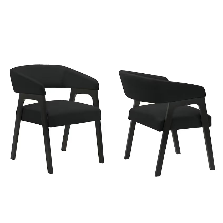 D1401 Nava (White) (Chairs Only) - Chairs only