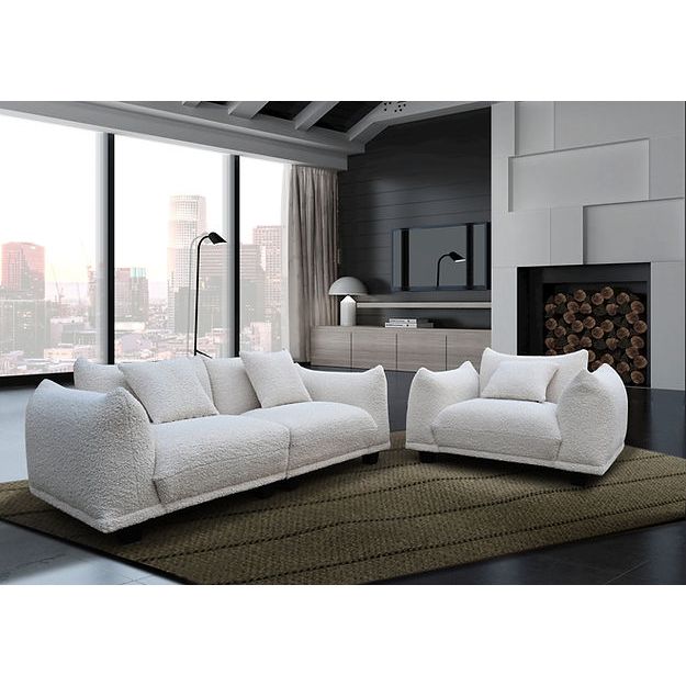 S3131 Homey (White) - Sofa