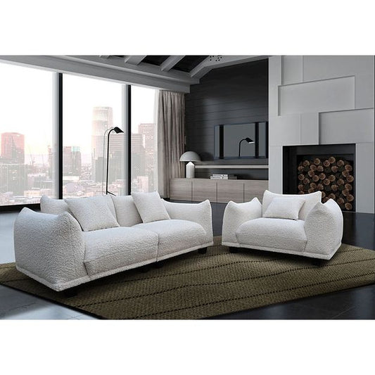 S3131 Homey (White) - Sofa