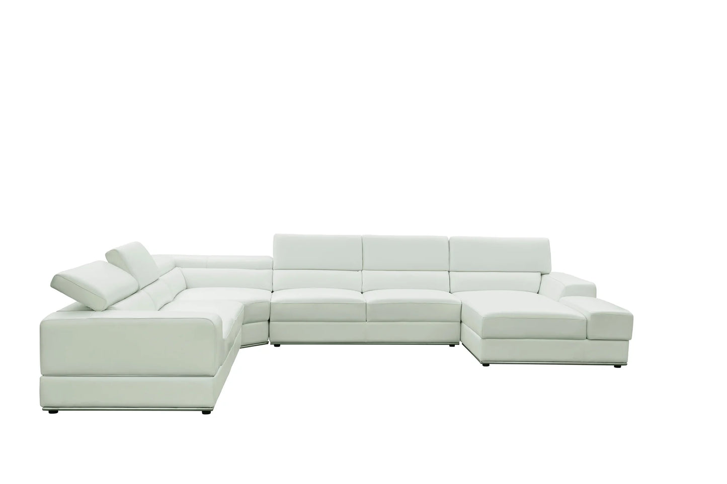 MI-5107 Nella (White) 4pcs Sectional Sofa