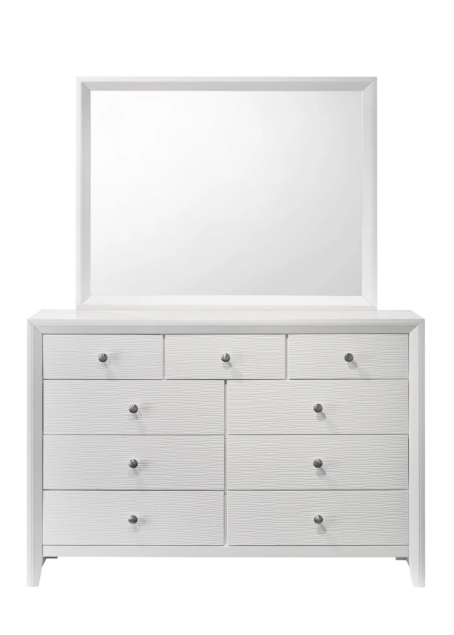 evan white panel bedroom set