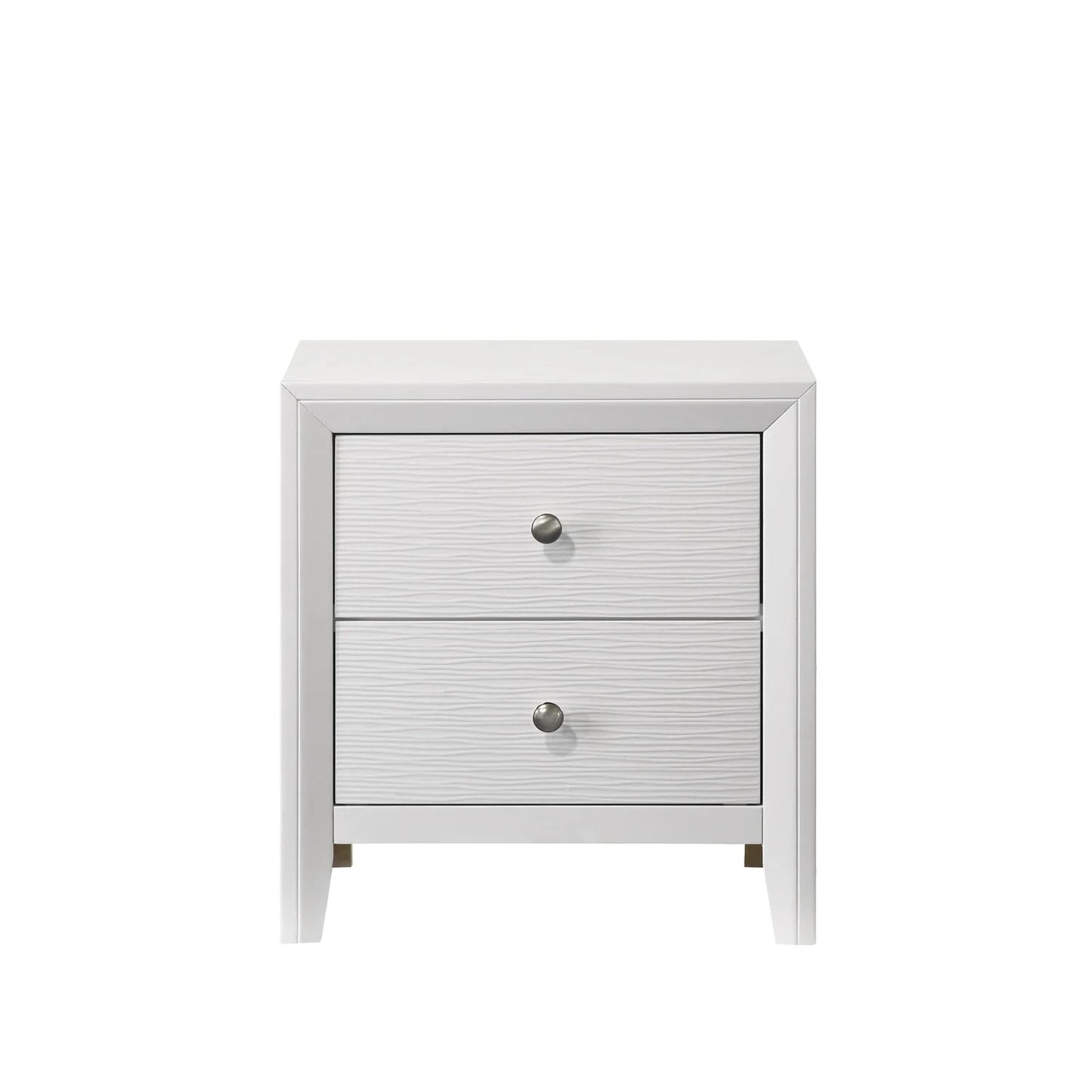 evan white panel bedroom set